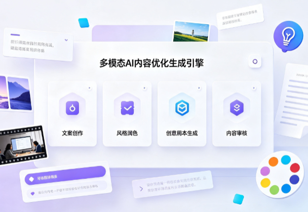 梅江区AI智能内容优化创新 多模态生成技术丰富数字内容创作生态