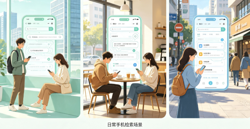 梅江区普通人日常手机使用场景拆解：GEO 与 AI 优化如何改变信息检索体验